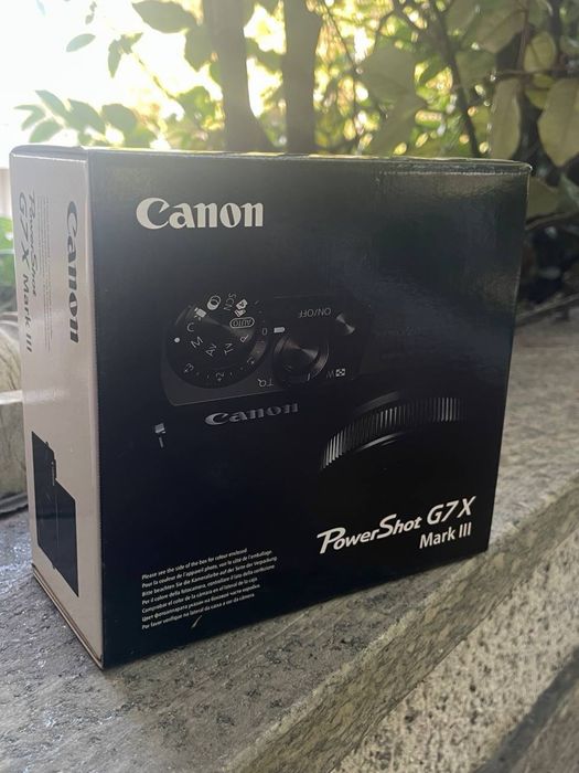Canon G7X Mark lll Black