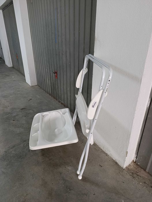 Banheira com suporte alta