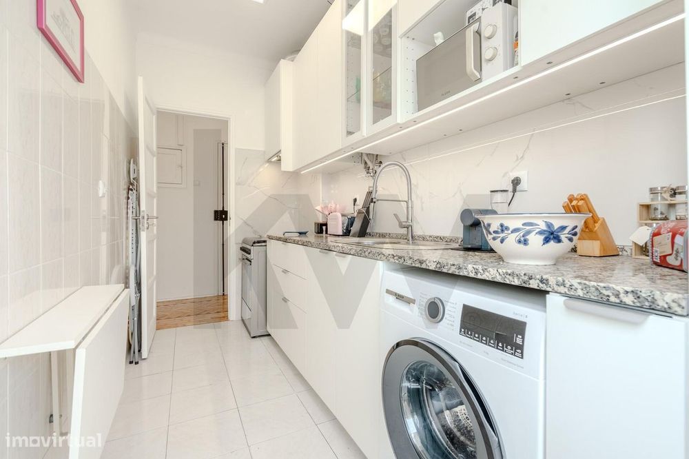 T1 Totalmente Renovado em Odivelas – Luz, Sossego e Metro à Porta! — Odivelas, Lisboa