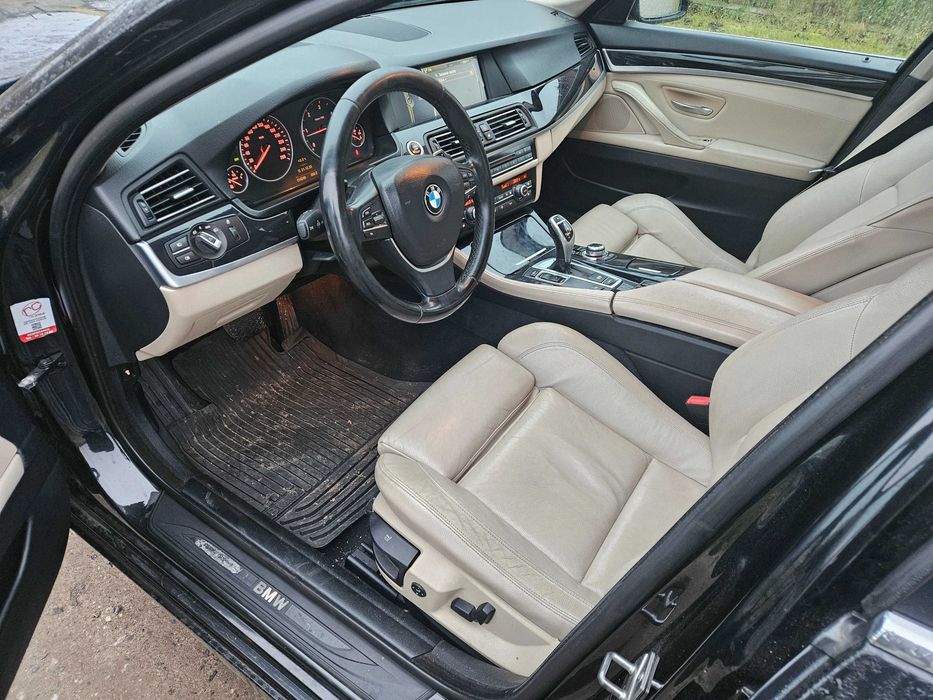 Bmw f10 3.0d N57d30 245km black saphire eutopa xenon skory CZESCI