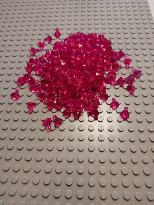 Lego diament kryształ różowy
