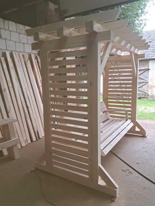 Huśtawka ogrodowa pergola