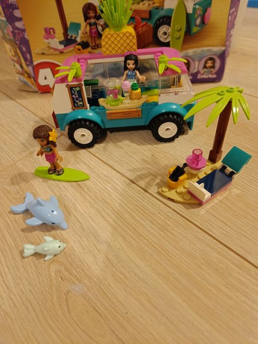 Zestawe lego friends food truck z sokami 41397