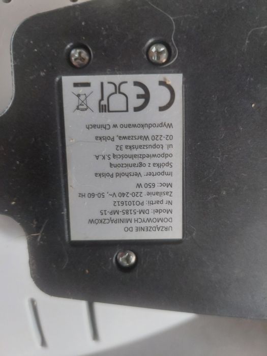 Urzadzenie do domowych mini paczkow CAKEFULL BCM