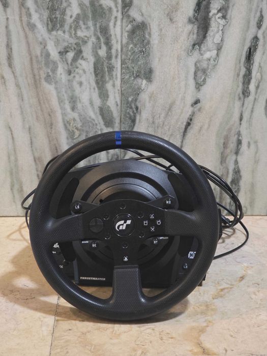 Volante Thrustmaster T300 RS GT + pedais Raceline LTE + grampo