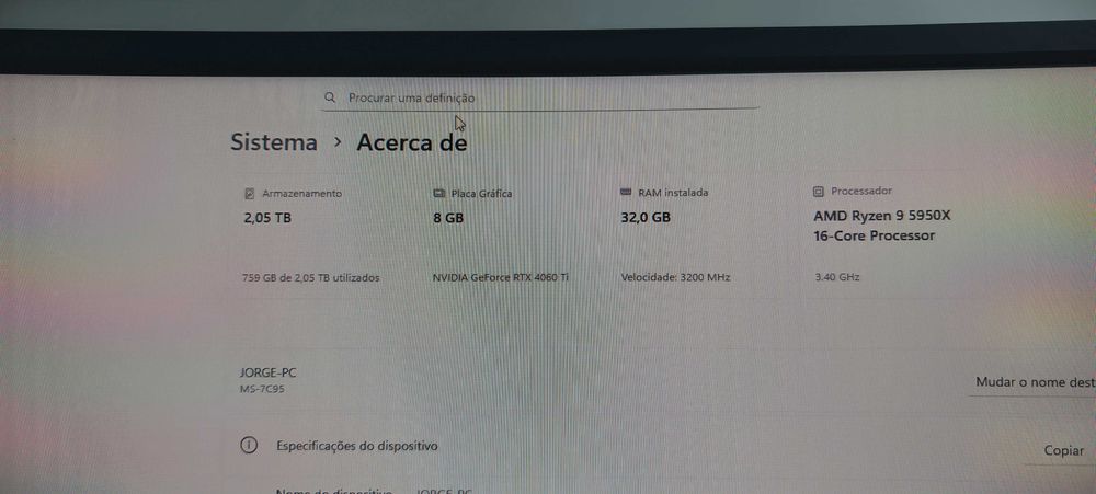 Pc Gaming Ryzen 9 5950X