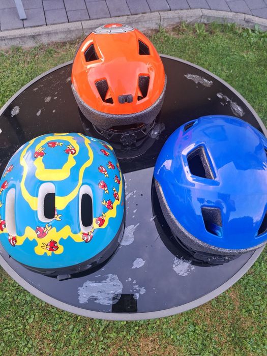 Kask rowerowy dzieciecy.