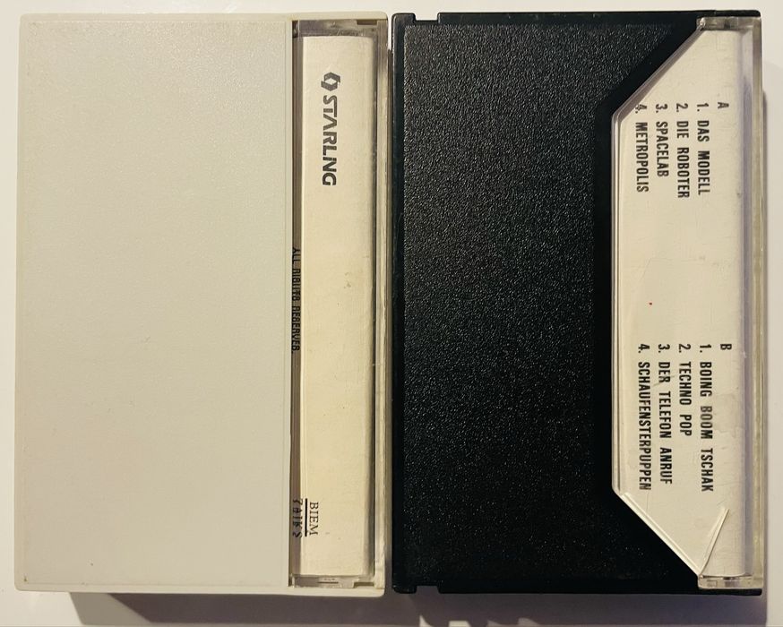 Kraftwerk – Zestaw 2 Kaset Magnetofonowych (Starling / Exton) UNIKAT PRL
