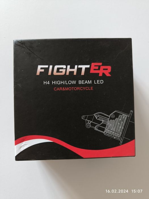 Led світлодіодні лампи FIGHTER H4