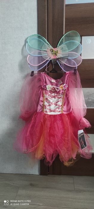 Сукня квітка з крилами для дівчинки 4-5 років