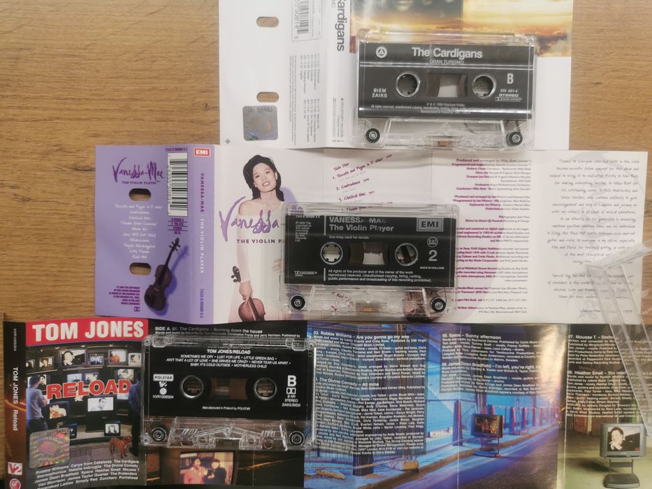 Pulp Fiction, Bob Marley, The Cardigans, Tom Jones, Vanessa Mae