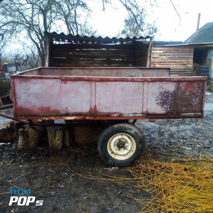 Продам прицеп для мини мото трактора