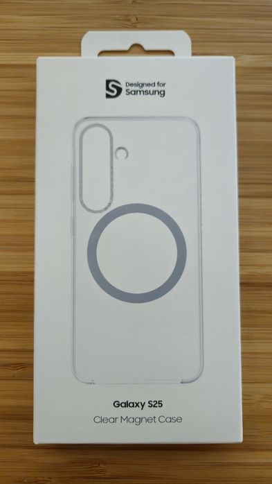 Capa Samsung Galaxy S25 Clear Magnet case