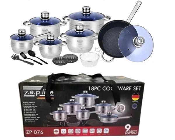 Набор Посуды 18 Предметов Zepline 076