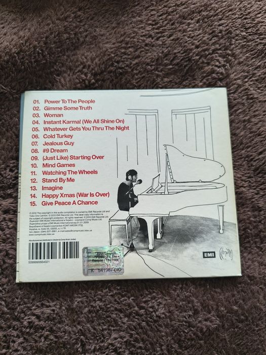 CD John Lennon Pover to the people the hits