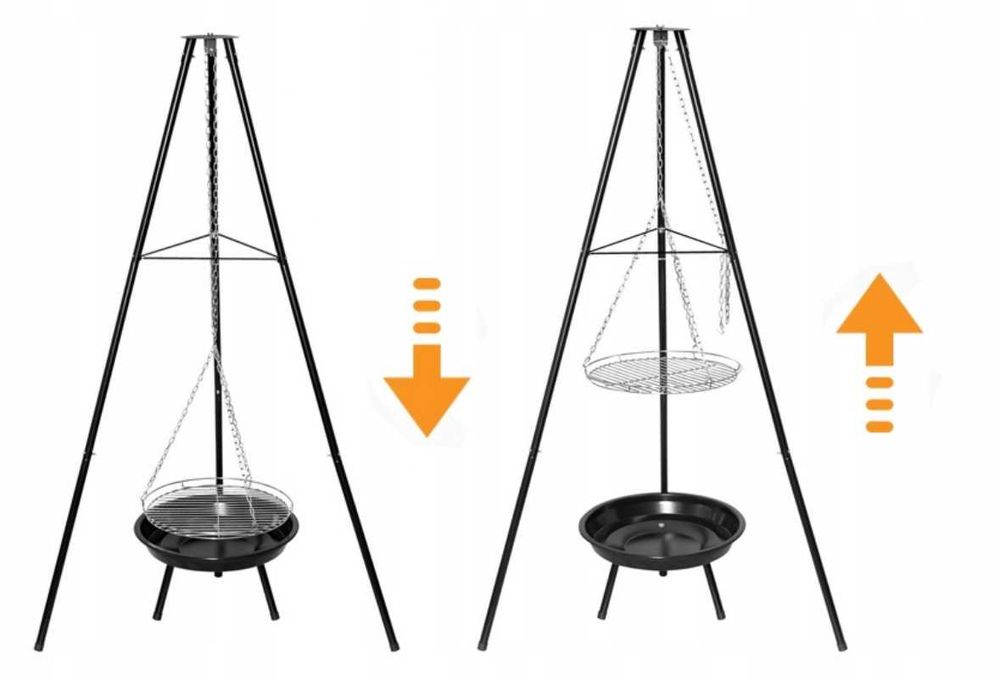 Palenisko trójnóg wiszący