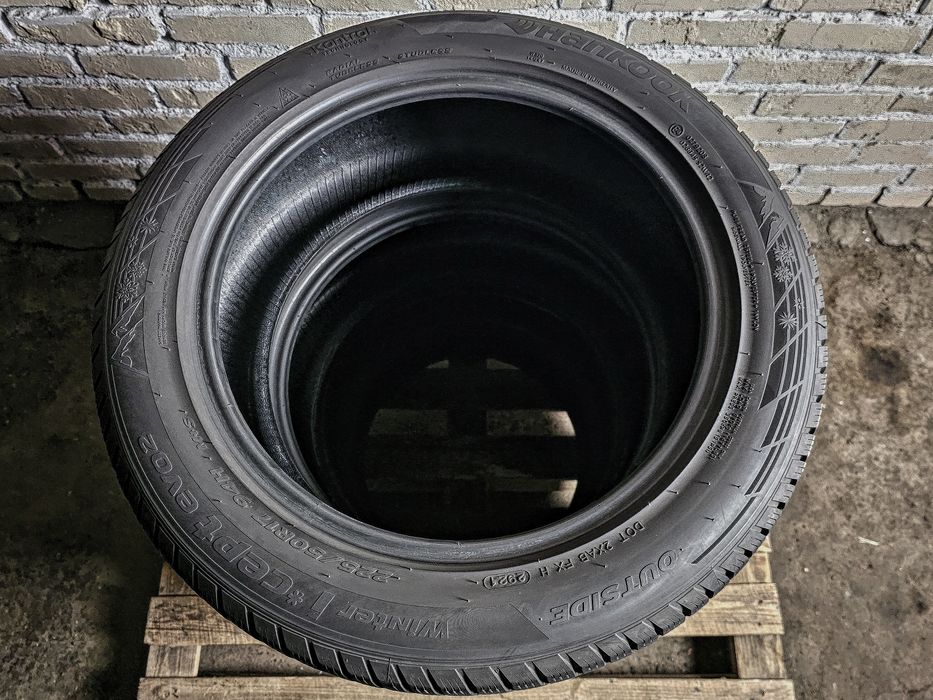 Зимові 225/50r17 Hankook | 7/6mm | 2021 | Hungary | Преміум шини | 4шт