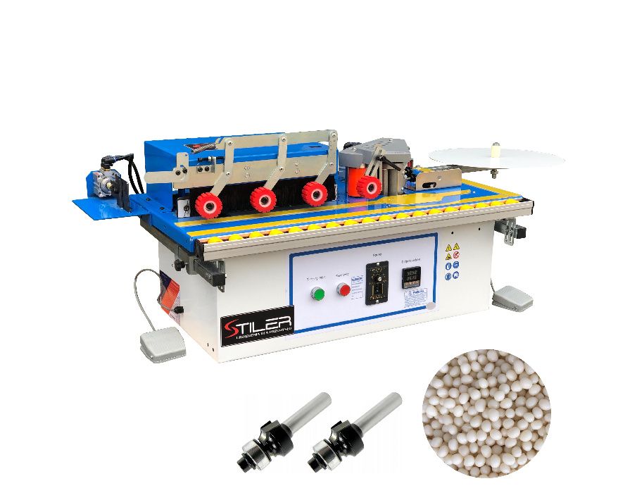 OKLEINIARKA STOŁOWA Oklejanie Frezowanie Obcinanie EB100