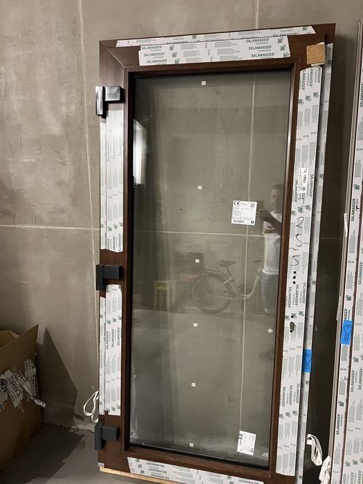 Okna drzwi pcv salamander nowe