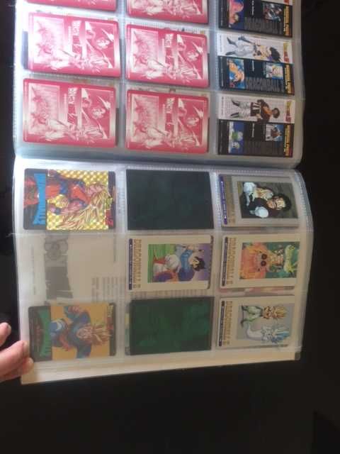 Dragon Ball Z - Cartas colecção (pequenas e jumbo e outros)