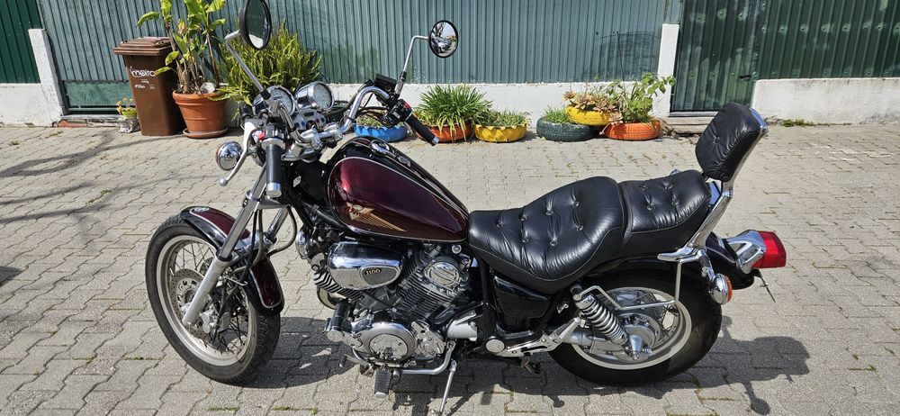 Virago 1100 toda de origem vendo ou troco por.      XJR 1300