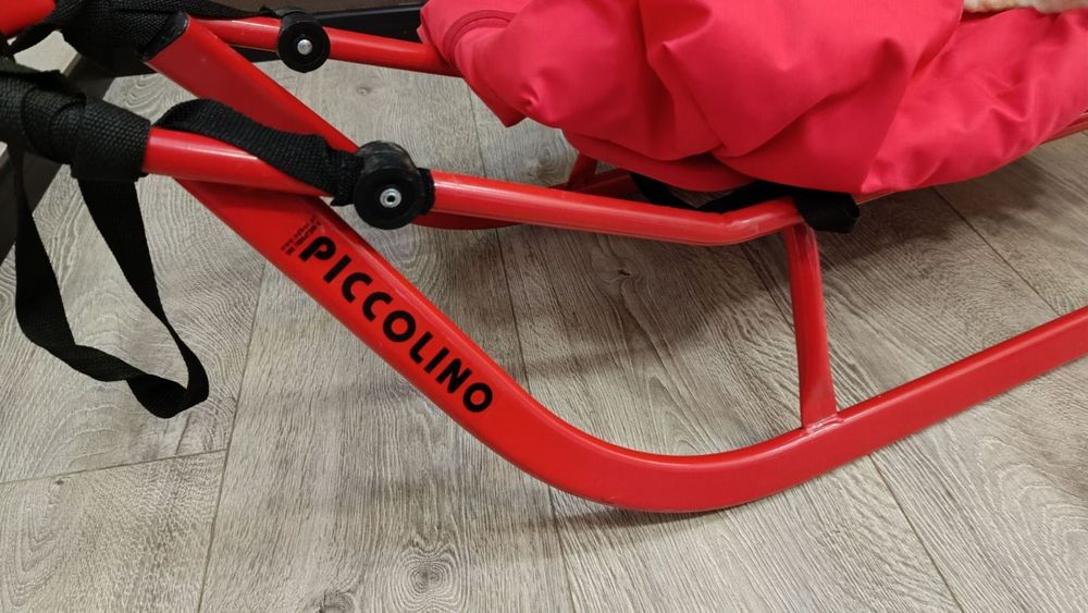 Санки PICCOLINO красные