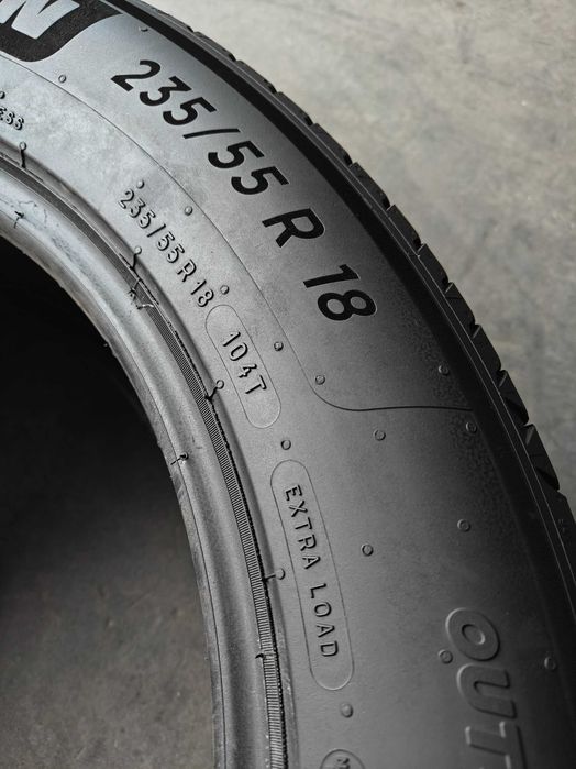 2шт Michelin r18 235 55 104T XL шини літні рік25! Італія преміум вживана гума