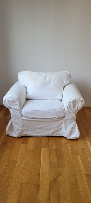 Fotel Ektorp Biały IKEA Rezerwacja