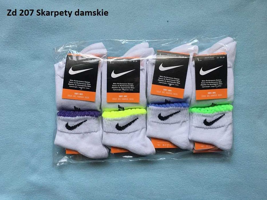 Skarpetki 12 par Nike Adidas