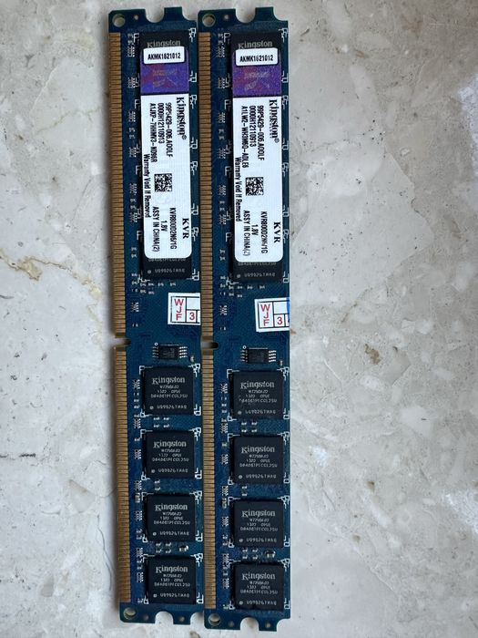 Ram 2x 1Gb Kingston 2szt