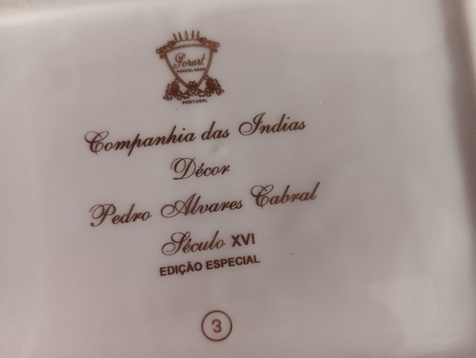 Prato de coleção Companhia das Indias