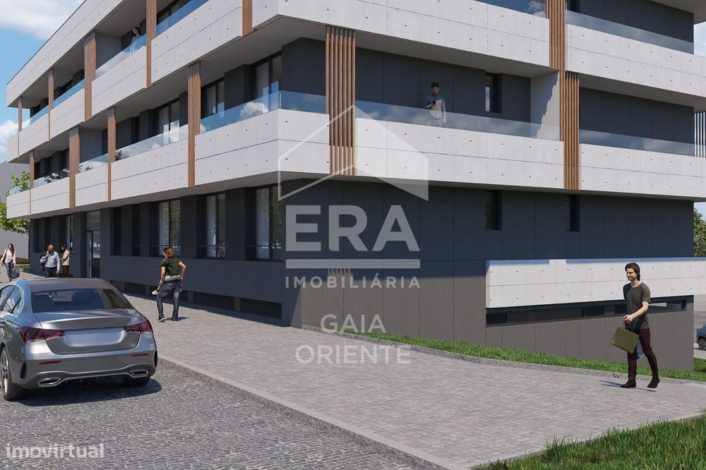 Apartamento T2 Novo no Último Piso com Varanda
