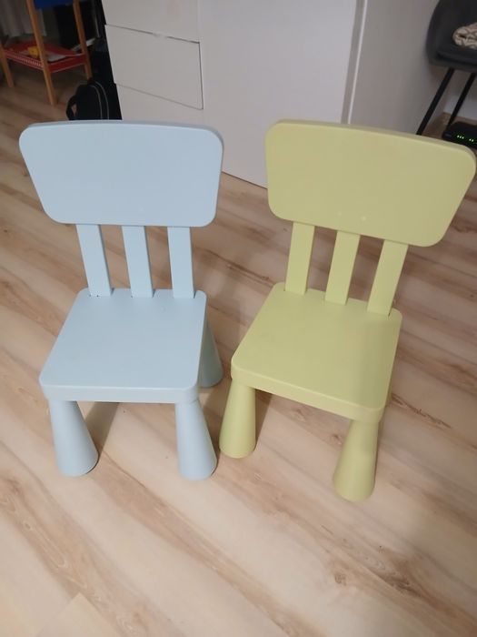 Krzesła 2 mamut ikea