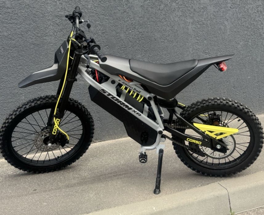 Електричний мотоцикл Новий Corso Storm XR 2500W Гарантія 3 роки Безкоштовна доставка Електромотоцикл Електробайк