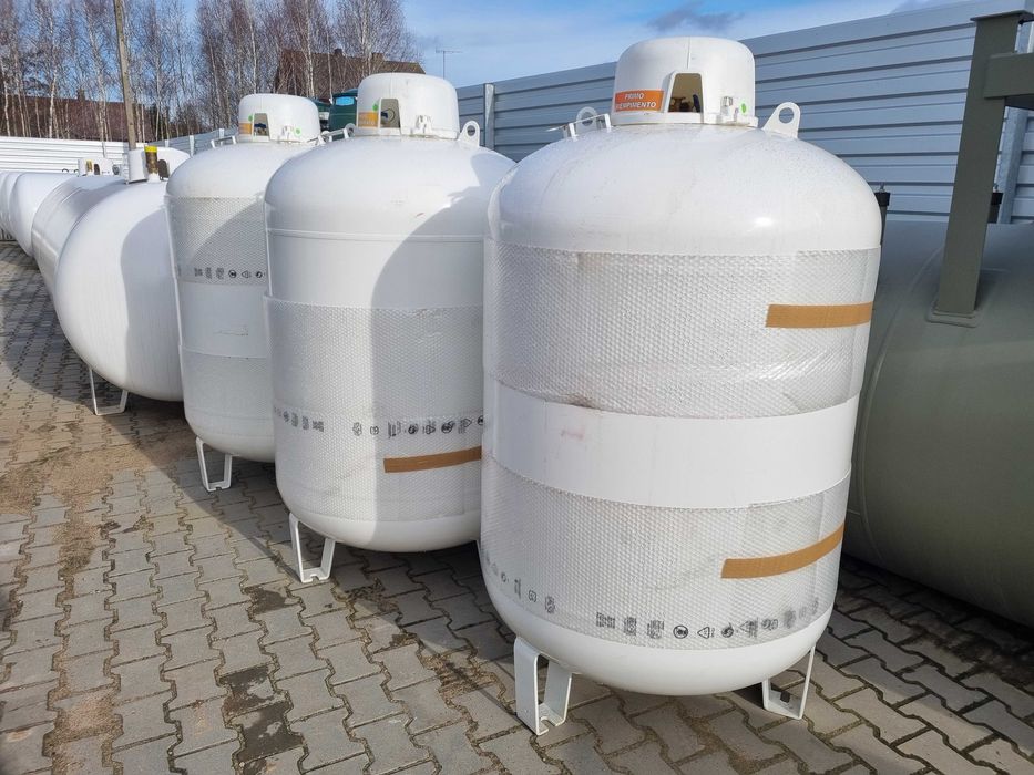 Zbiornik na gaz płynny propan 1000l stojący - naziemny lub podziemny