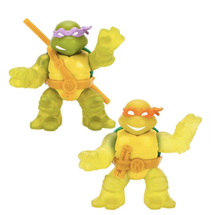 Гуджитсу Черепашки ниндзя Goo Jit Zu Donatello and Michelangelo