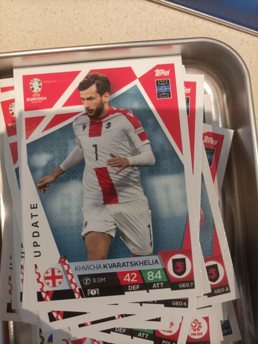 Cartas Topps Match Attax UEFA Germany 2024