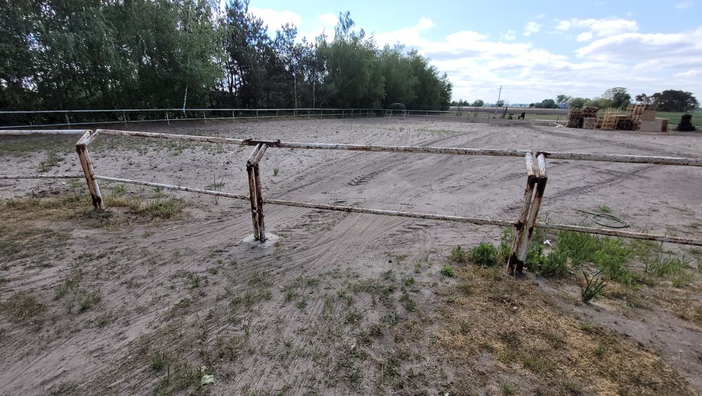 Ogrodzenie stalowe dla koni sprawne plus furtki i bramy