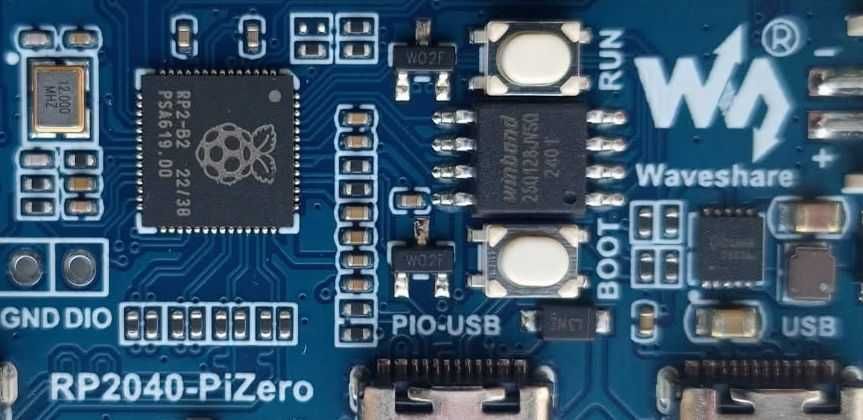 Raspberry Pi Pico Zero 16MB Flash плата разработчика с выходом HDMI