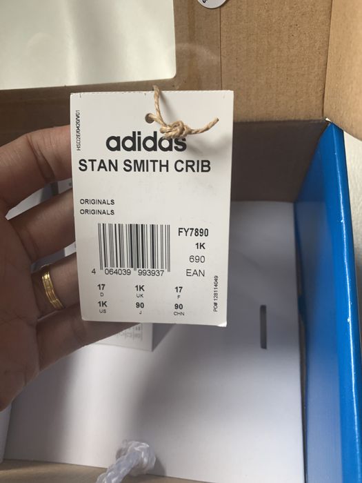 Adidas Stan Smith Crib Bébé