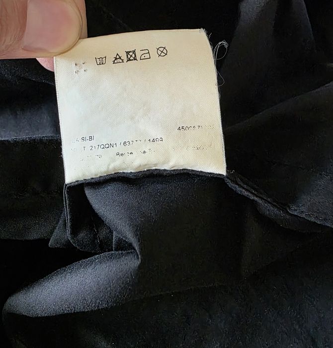 Burberry koszula damska czarna 38 M gładka
