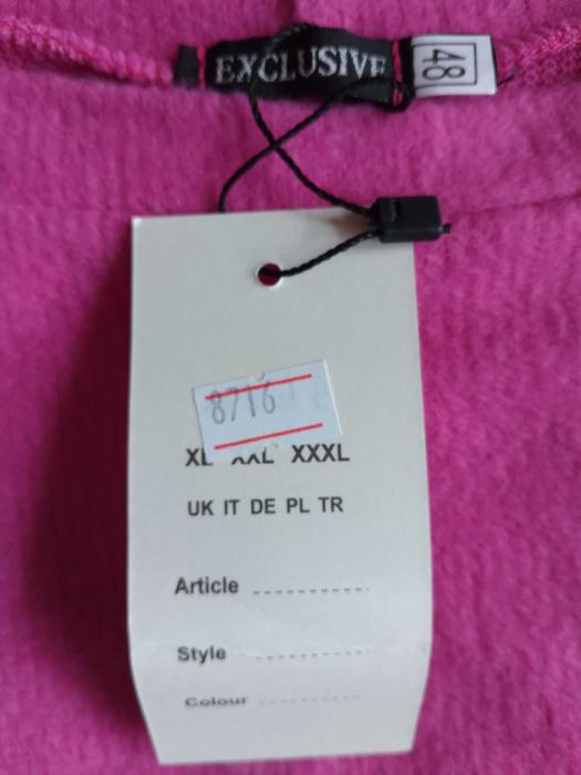 Свитер розовый, размер 48*50