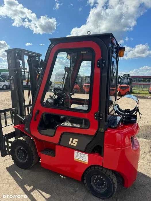 Używany wózek widłowy Hangcha CPQD15N, maszt 3,3m, po przeglądzie