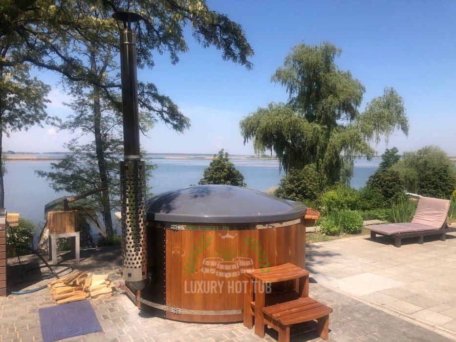 Чан на дровах від виробника. Купель з джакузі. Карпатський чан. ОФУРО