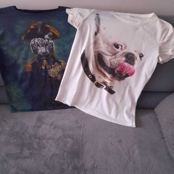 2 zabawne bluzki damskie na lato