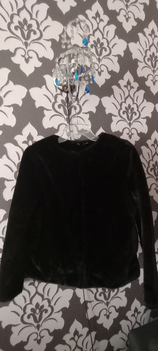 Kurtka futerko damska młodzieżowa H&M S nowa