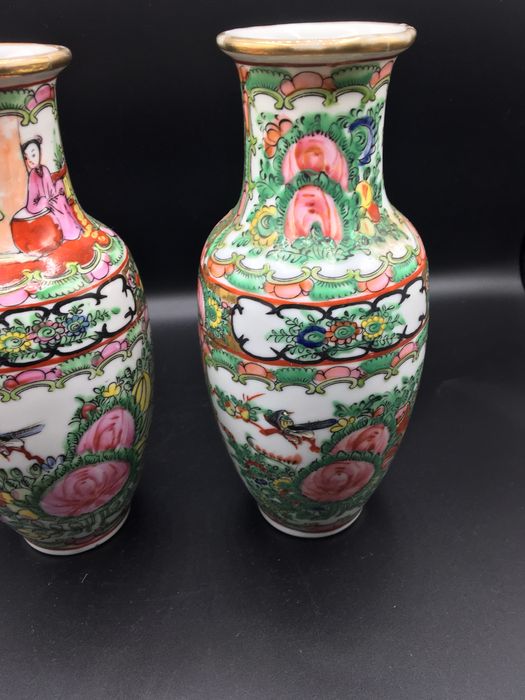 Par de Jarras porcelana antiga macau