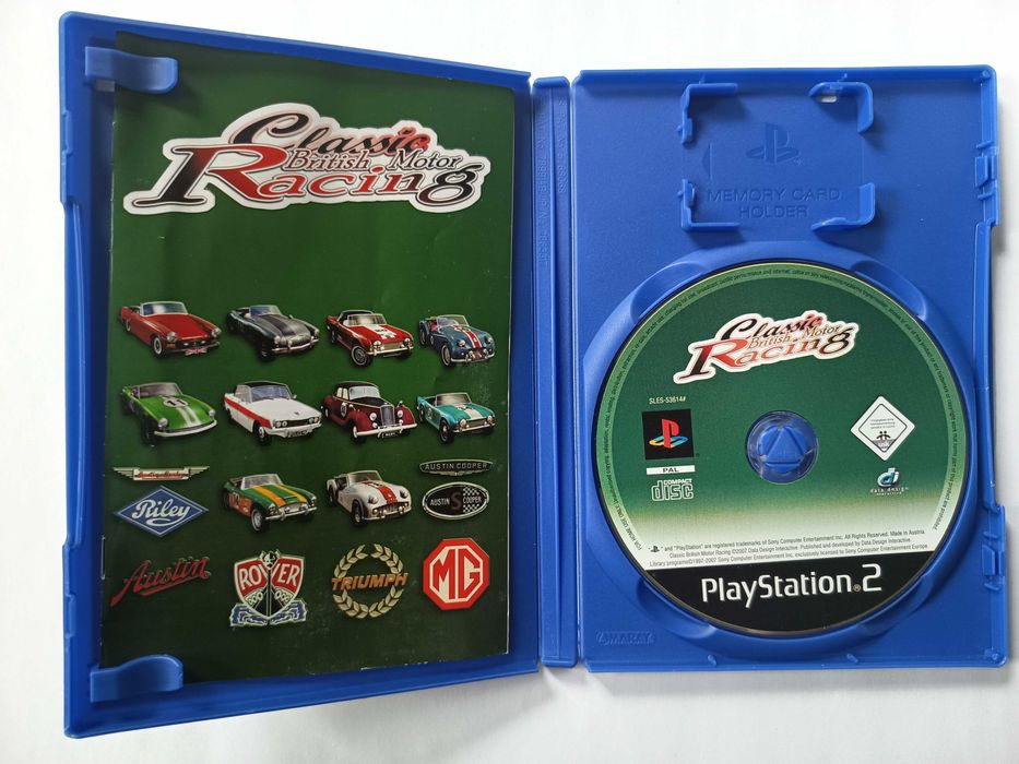 Classic British Motor Racing PS2 PlayStation 2 angielska komplet