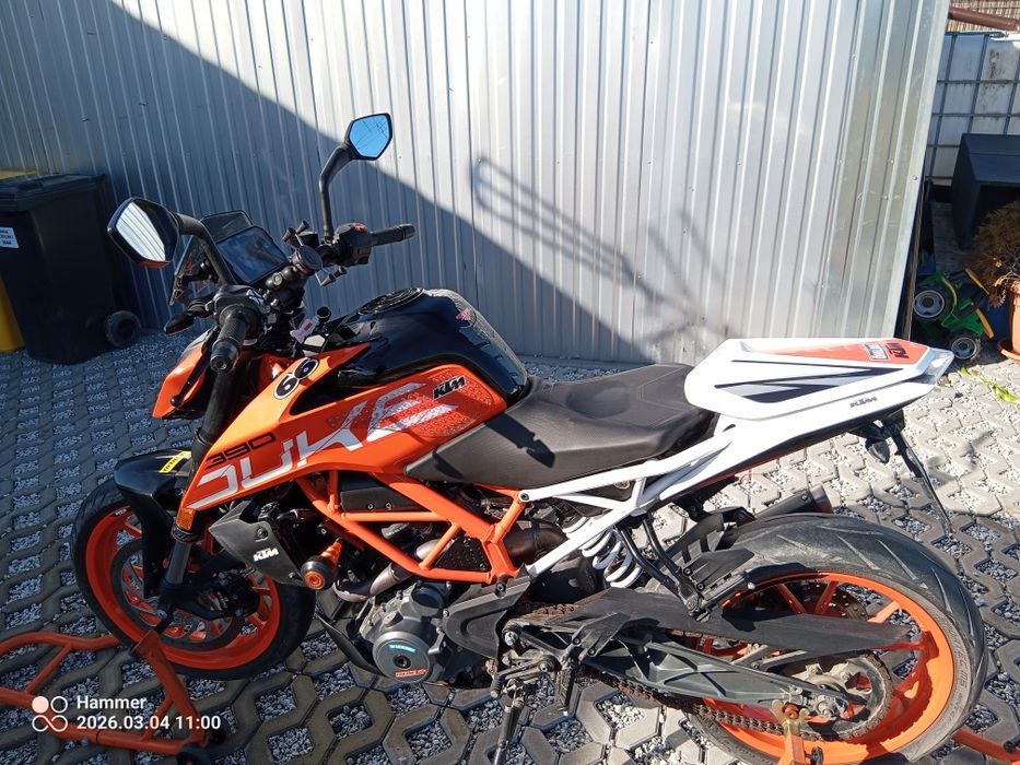 Ktm 390 duke duke motocykl