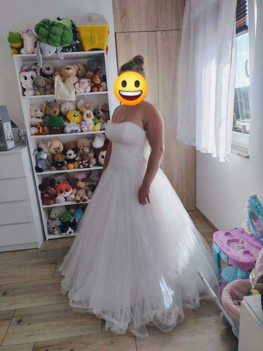 Suknia ślubna rozm. M/L